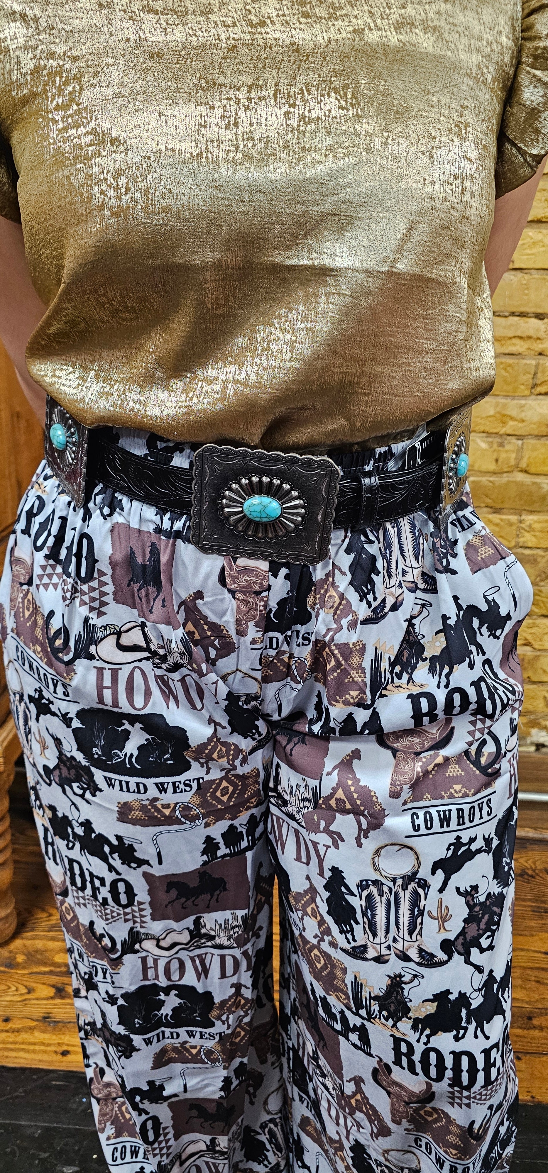Outlaw Moon Concho Belt